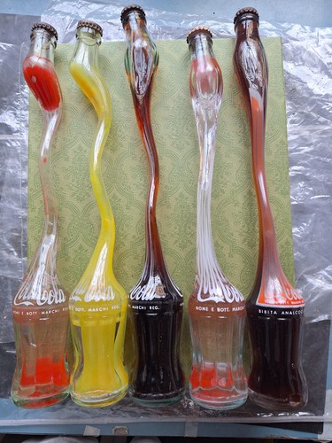 Lotto bottiglie coca - di, 5