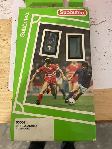 Subbuteo inter atalanta - subbuteo, inter/atalanta/bruge