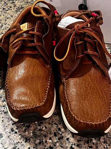 Scarpe mocassino stringate