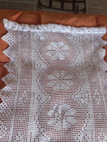Tende bianche lavorate - 4, a