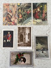 Job Lot 6 x Old Xmas Greetings