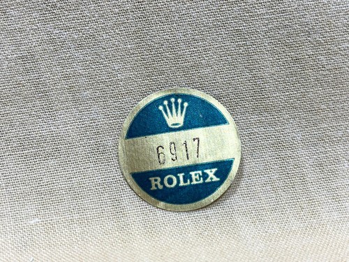 Rolex 6917 caseback case - rolex, back