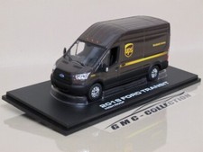 FORD TRANSiT 2018 FURGONE TRUCK CORRiERE UPS EDiZiONE LiMiTATA GREENLiGHT 1/43