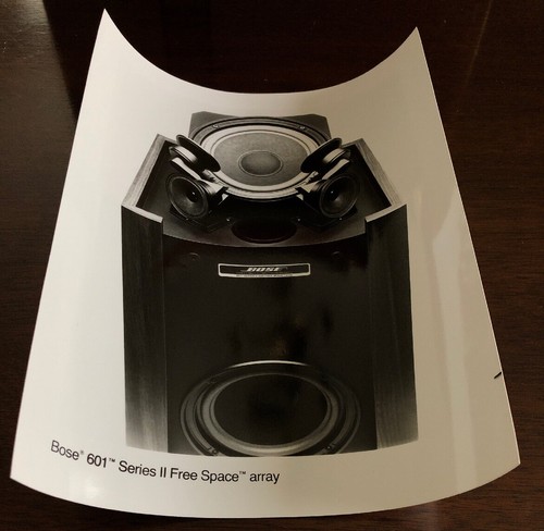 Bose 601 serie annuncio - bose,