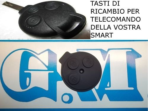 Tasti ricambio chiave smart - tasti,