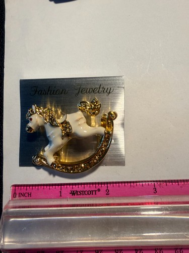 Spilla cavallo dondolo - spilla,