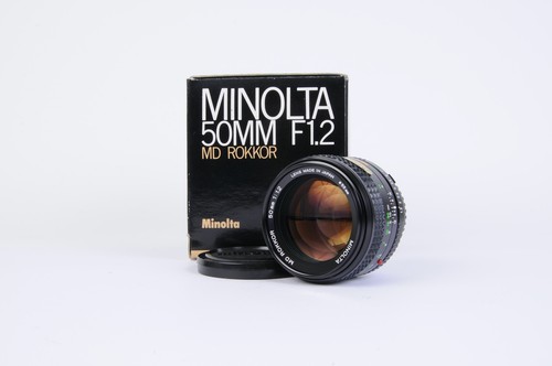 Minolta rokkor 1 2 50mm - md, 1:1.2