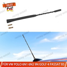 Asta antenna tetto 9" 23 cm per VW Polo 6N1 6N2 9N Golf 4 Passat B5