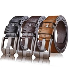 Cinturon cuero para hombre - de,