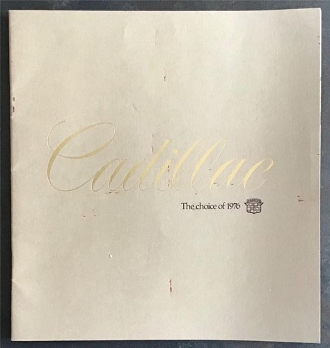 Cadillac usa 1976 brochure - cadillac,
