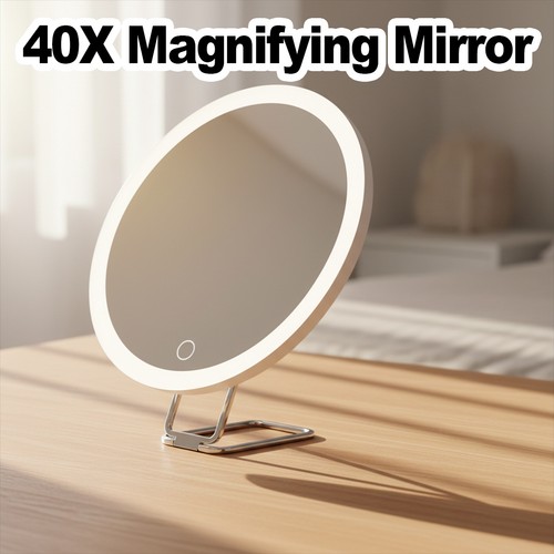 40x magnifying makeup mirror - 40x,