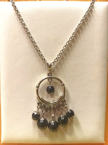 Collana artigianale maglia - collana,