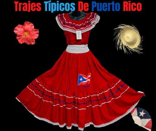 Traje típico bandera - típico, de