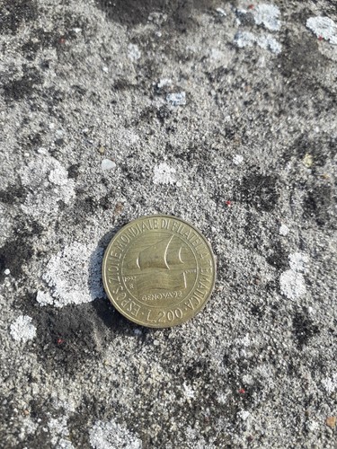 Moneta italia 200 - moneta, lire