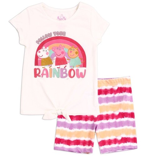 Peppa pig set corto bici - peppa,
