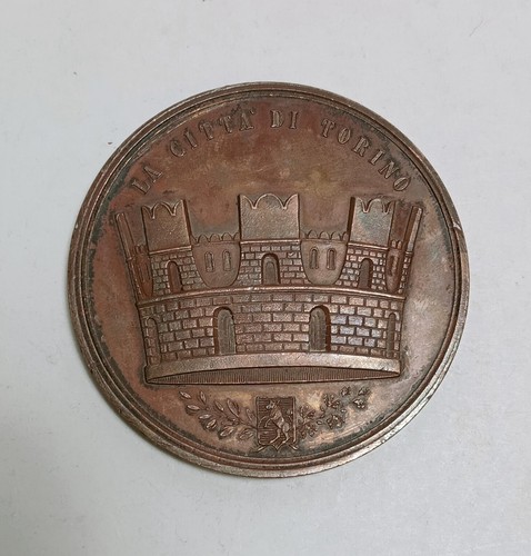Medaglia antica città - antica, di