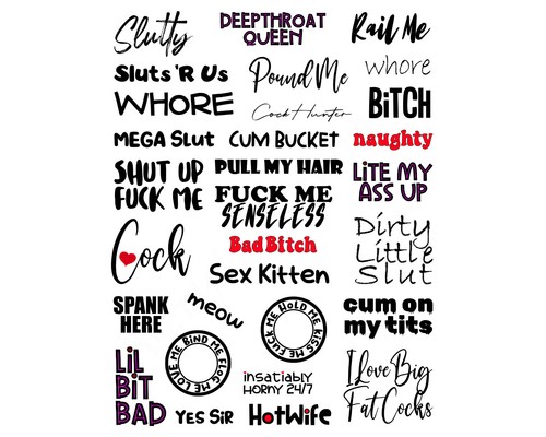Tatuaggi temporanei sexy - 30,