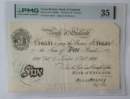 1920 banca d inghilterra - £5,