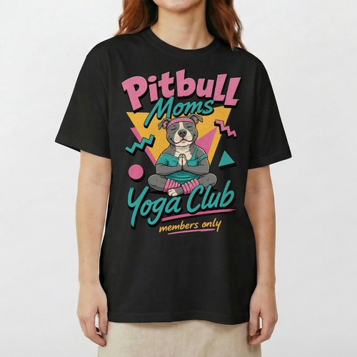 Shirt pitbull moms - t-shirt,