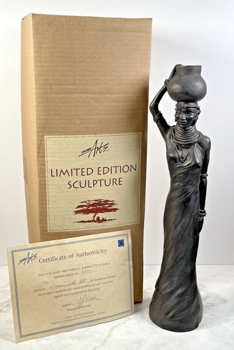 Statua statuina donna - , africana