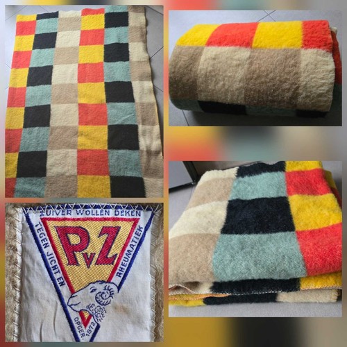 Vintage60s pvz zuiver wollen - zuiver,