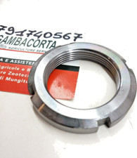 Ghiera Filettata Di Bloccaggio M 20 X 1 Dado Basso Diametro 20 Passo Fine 