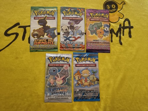 Pokemon booster promozionali - booster,