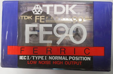 Cassetta audio TDK FE90 normal