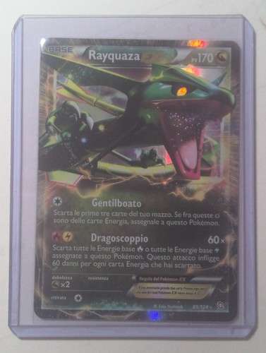 124 rayquaza - 85/124, ex