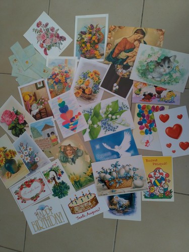 Lotto vintage cartoline - lotto,