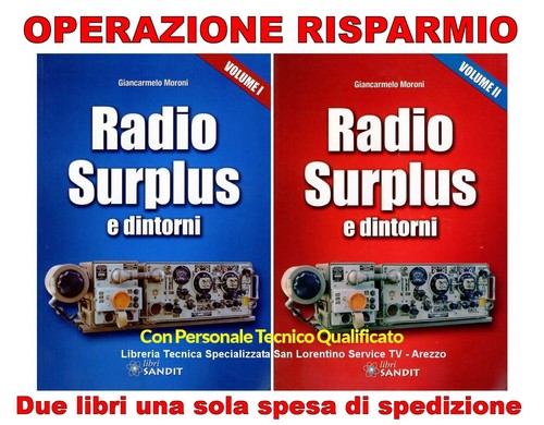 Radio surplus schemi apparati - radio,