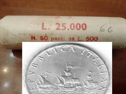 Rotolino originale 500 lire - rotolino,