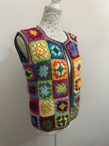 Gilet patchwork lavorato - , a