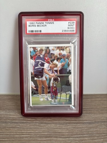 1992 panini tennis 229 boris - 1992, #229