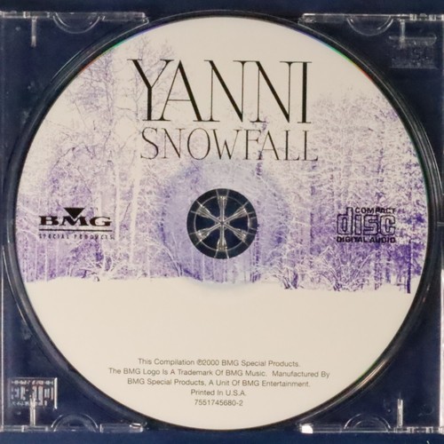 Snowfall yanni cd disc - snowfall,