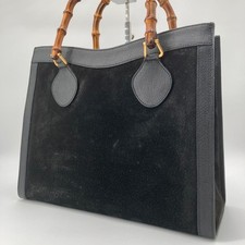 GUCCI Diana Bamboo Tote Bag