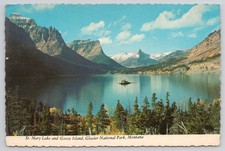 Cartolina St Mary Lake Goose