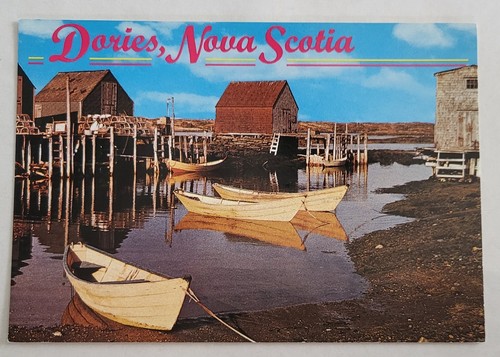 Cartolina dories canoe - dories/canoe, a
