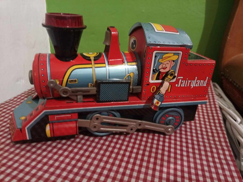 Trenino vintage latta - vintage,