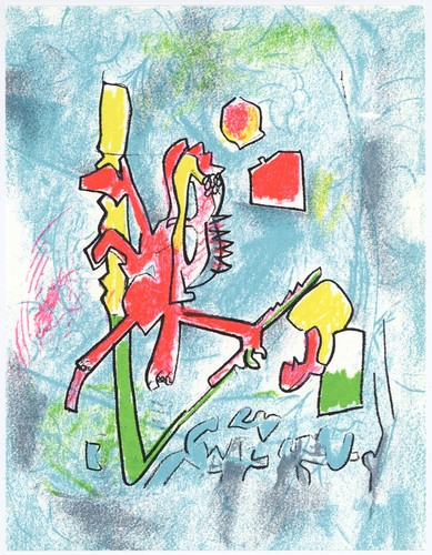 Litografia originale - originale, di