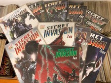 SECRET INVASION 1 - 8   ( +  1 VARIANT+ Numero 0) - PANINI serie completa