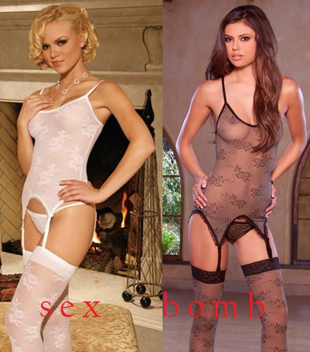 Sexy guepiere bianca - sexy,
