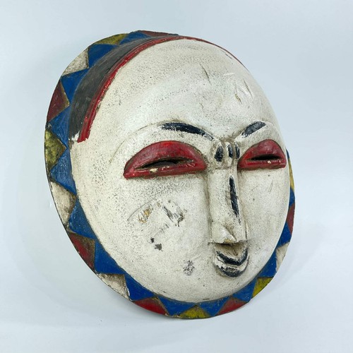 Maschera rotonda baule - maschera,