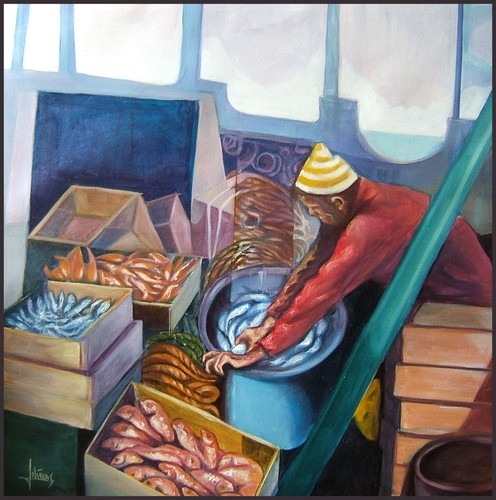 Sul peschereccio quadro - "sul,