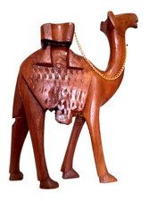 SCULTURA IN LEGNO CAMMELLO
