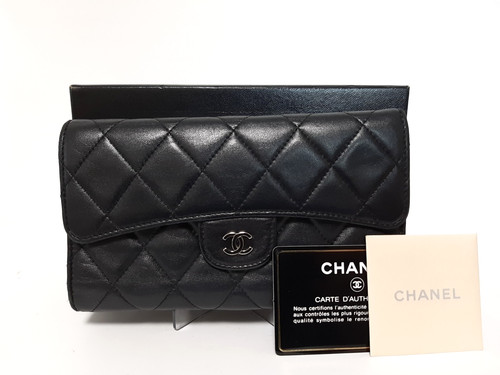 Portafoglio lungo chanel - portafoglio,
