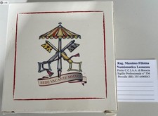 NL* VATICANO SEDE VACANTE 5 Euro 2013 SEDE VACANTE PROOF Set zecca perfetto