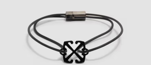 Bracciale gomma freccia - bracciale,