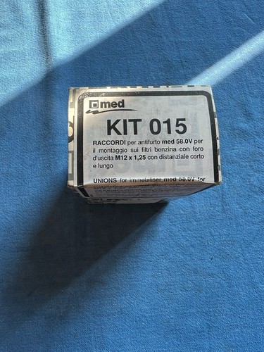 Kit med 015 - , raccordi