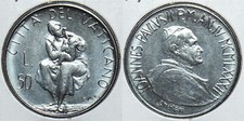 Vatican 1970 's 50 Lire 198456